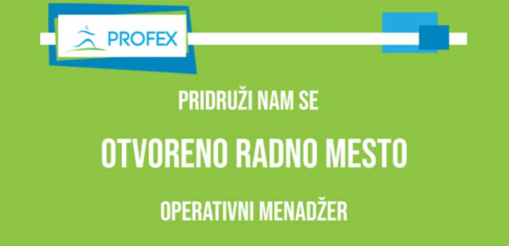 Otvoreno radno mesto: Operativni menadžer